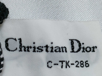 Dior Trotter Knit Tank Top, Black, Size M