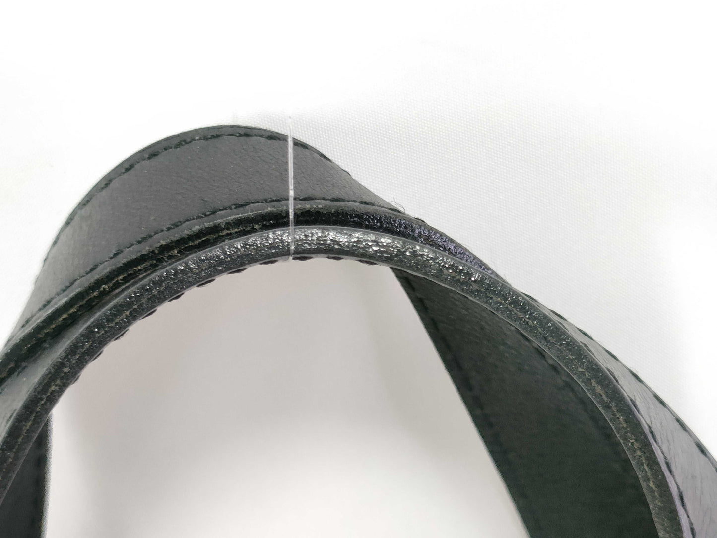 BURBERRY Nova Check Handbag Leather Black Tote Bag