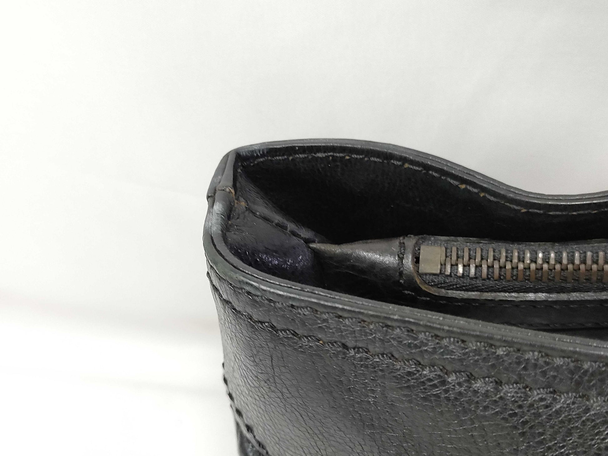 CELINE Boogie Bag Handbag Quilted Leather Black Handbag