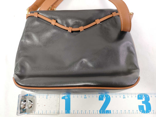CELINE Triomphe Shoulder Bag Calf Leather Shoulder Bag