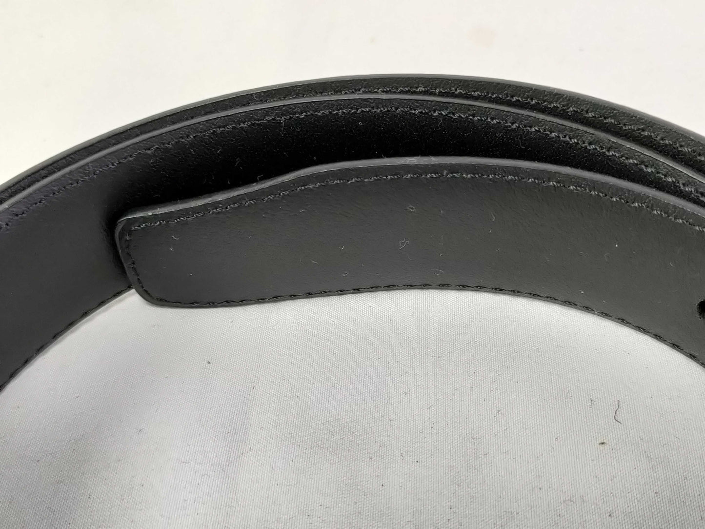 LOUIS VUITTON Damier Graphite Belt M6057