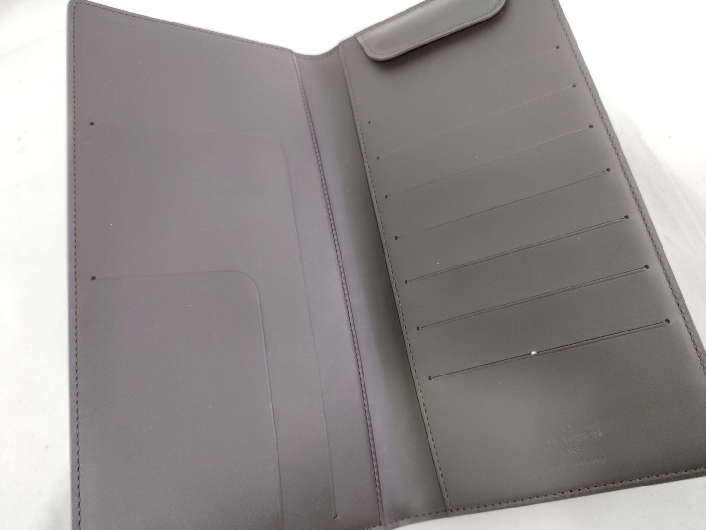 LOUIS VUITTON Louis Vuitton Monogram Glace Portefeuille Double M66480 Long Wallet