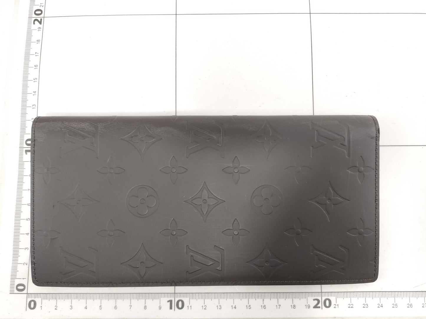 LOUIS VUITTON Louis Vuitton Monogram Glace Portefeuille Double M66480 Long Wallet