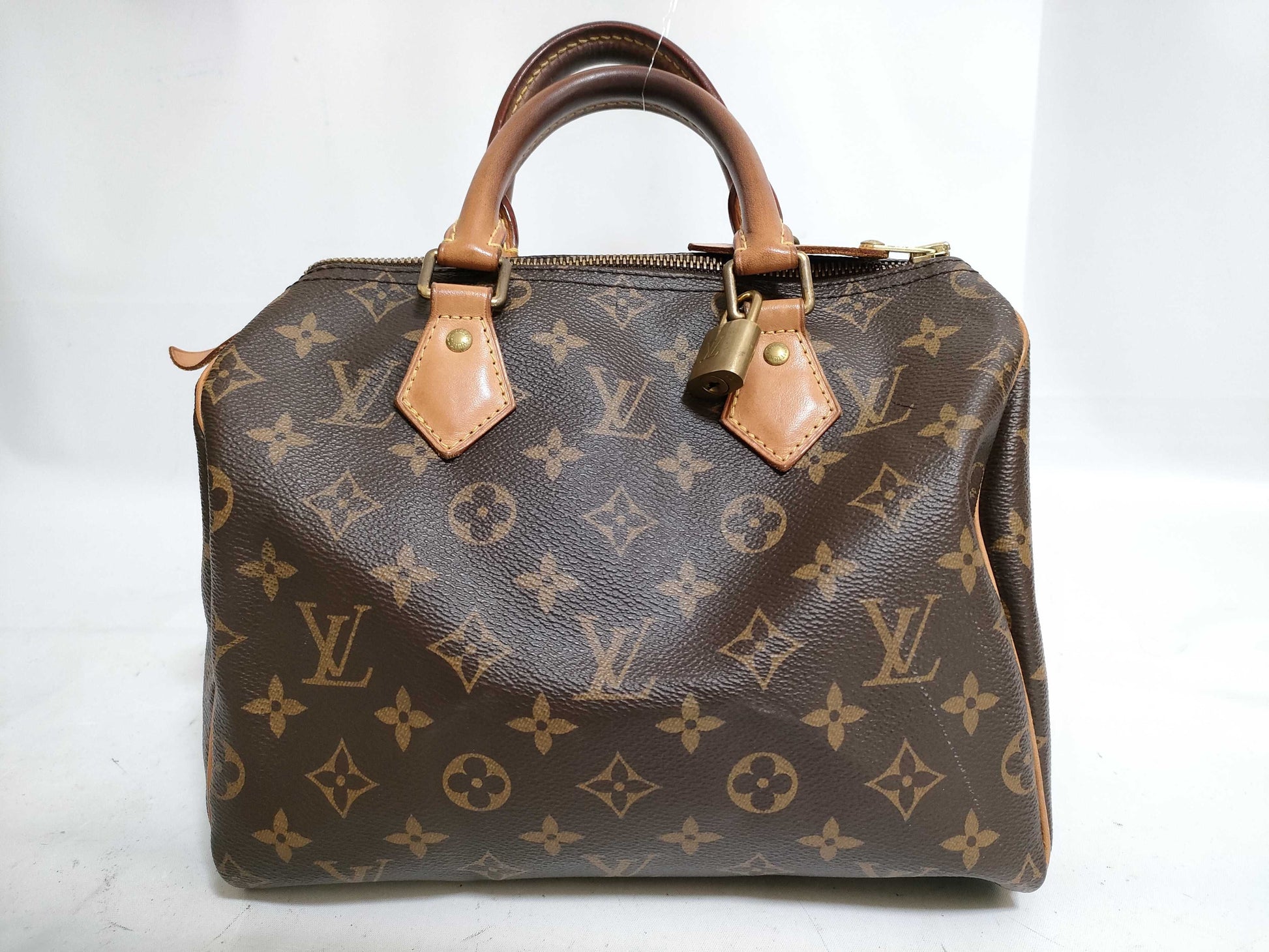 LOUIS VUITTON Monogram LV Speedy 25 M41109 Monogram Handbag