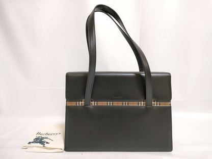 BURBERRY Leather Tote Bag