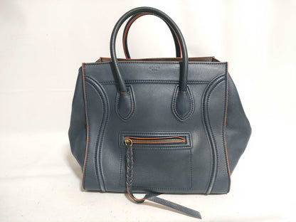 CELINE Luggage Phantom Leather Handbag