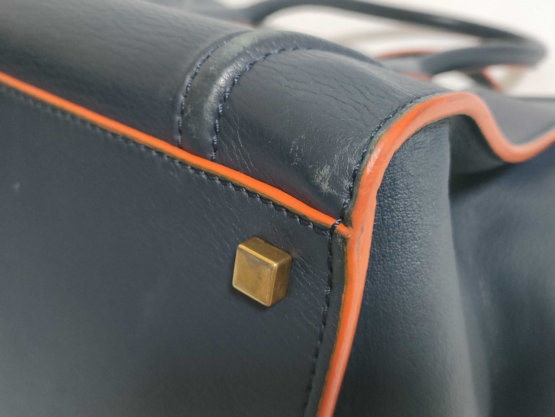 CELINE Luggage Phantom Leather Handbag