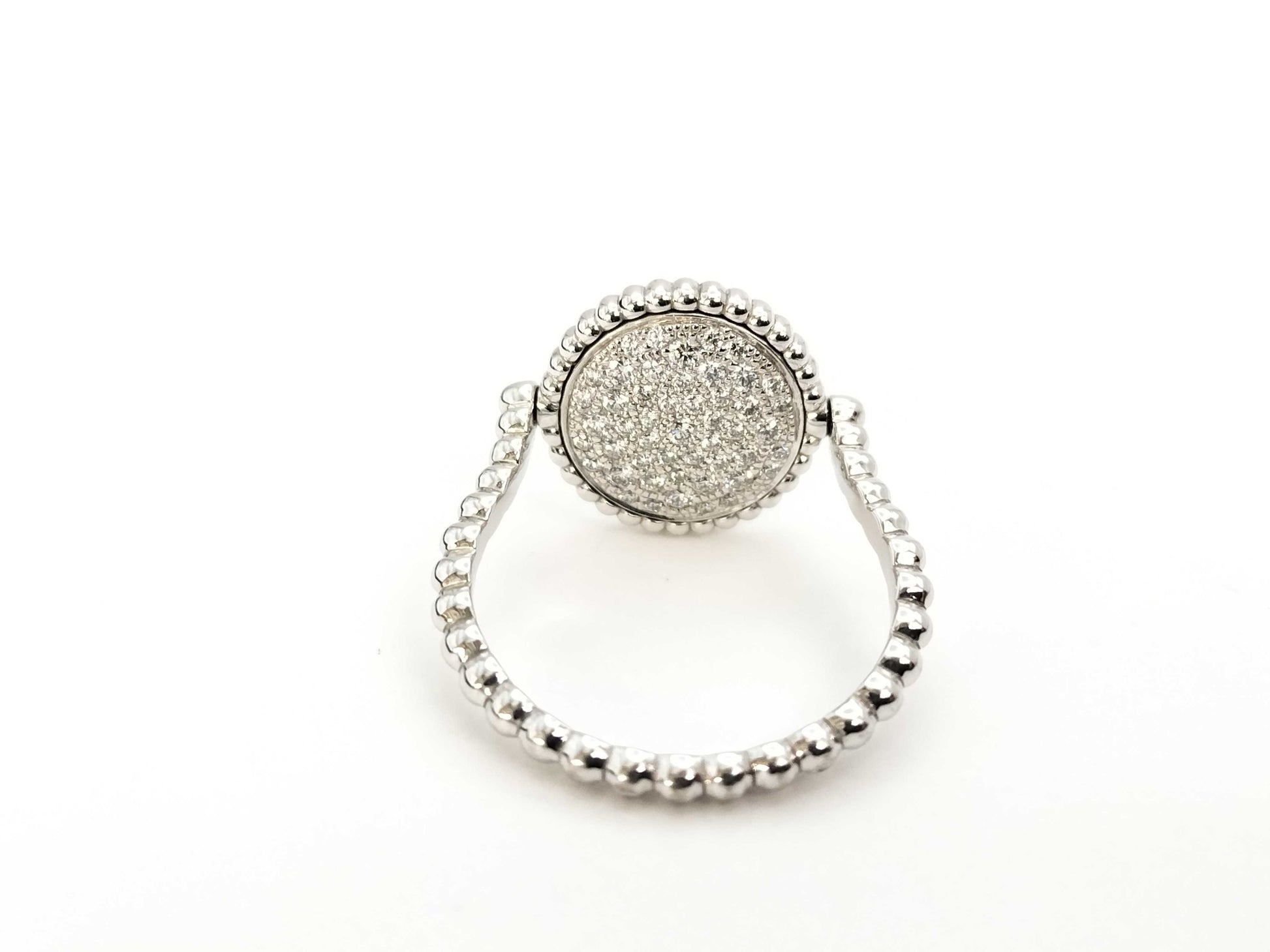 Dior Rose Devant #53 Diamond WG Au750 5.5g Ring 