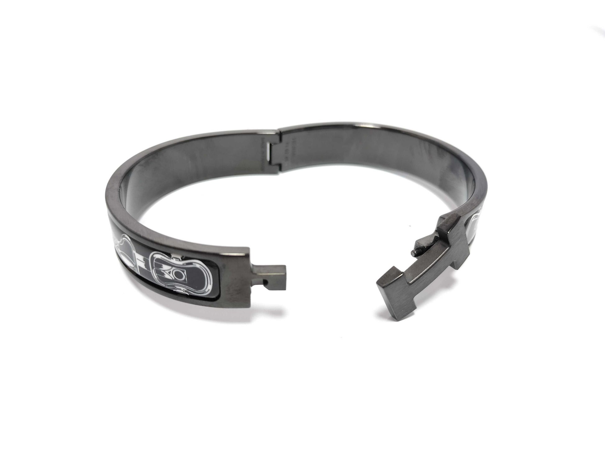 HERMES Click Clack PM Black Bracelet/Bangle