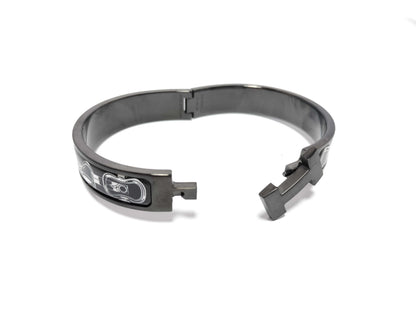 HERMES Click Clack PM Black Bracelet/Bangle