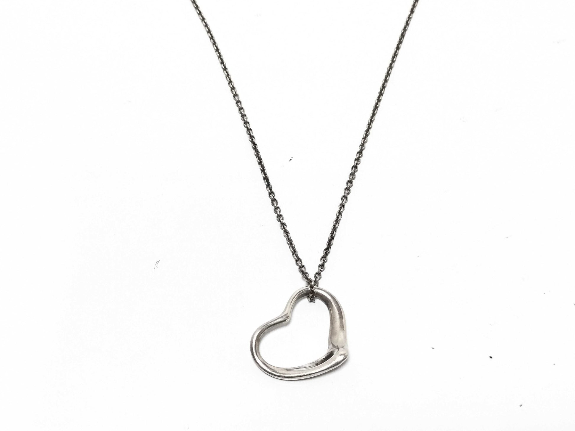 Tiffany & Co. Open Heart Tiffany Necklace Heart Necklace