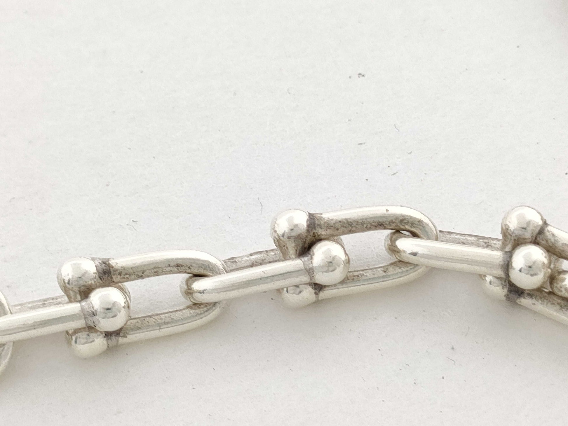 Tiffany & Co. Hardware Small Silver 42.2g Necklace