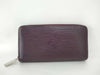 LOUIS VUITTON Epi Louis Vuitton Zippy Wallet Epi Long Wallet