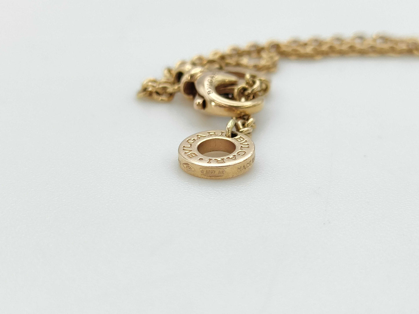 BVLGARI B.zero1 Element PG Au750 6.8g Bracelet/Bangle 