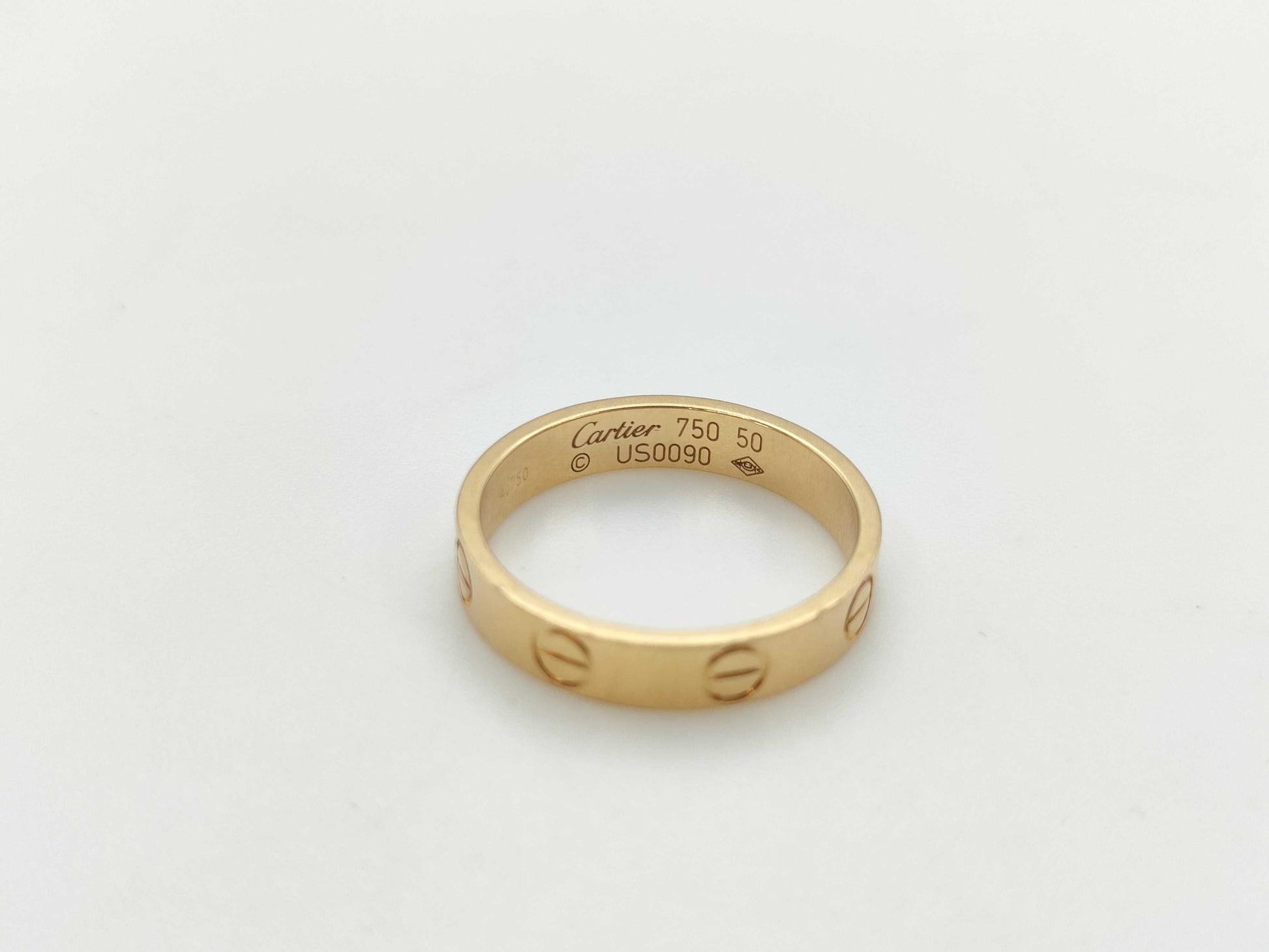 Cartier Mini Love #50 750 2.9g Ring 