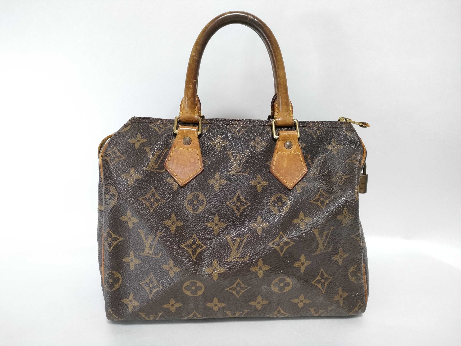 LOUIS VUITTON Monogram LV Monogram Speedy Handbag Handbag
