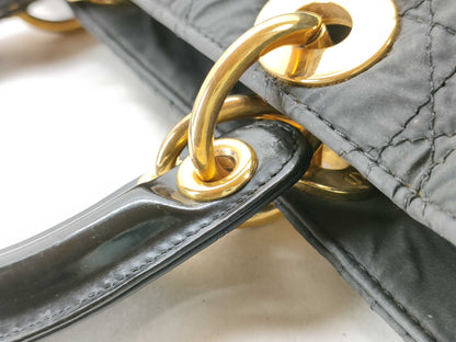 Dior Lady Dior Dior Lady Dior Bag Tote Bag Black Handbag