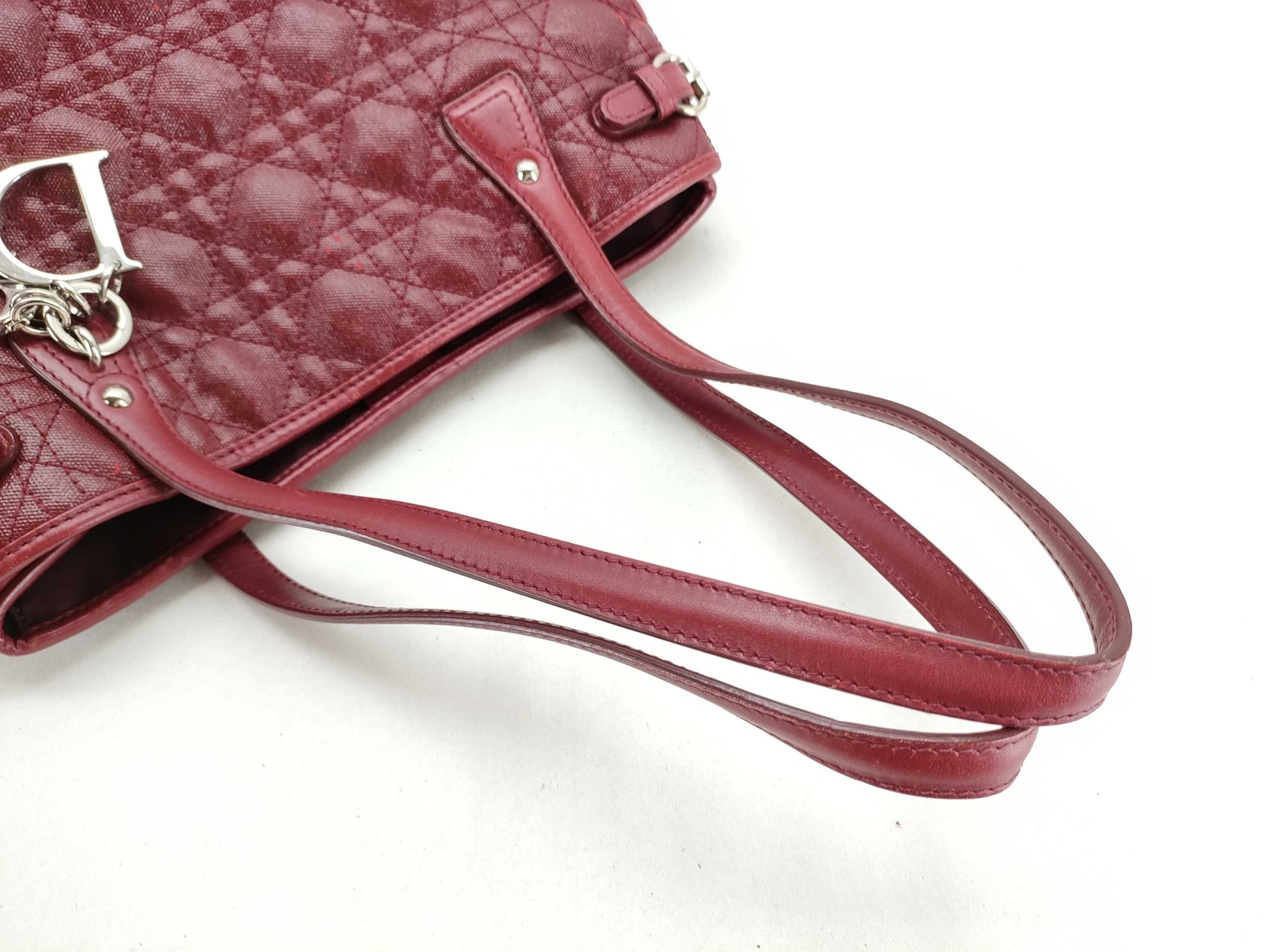 Dior Christian Dior Panarea Tote Bag Red Tote Bag