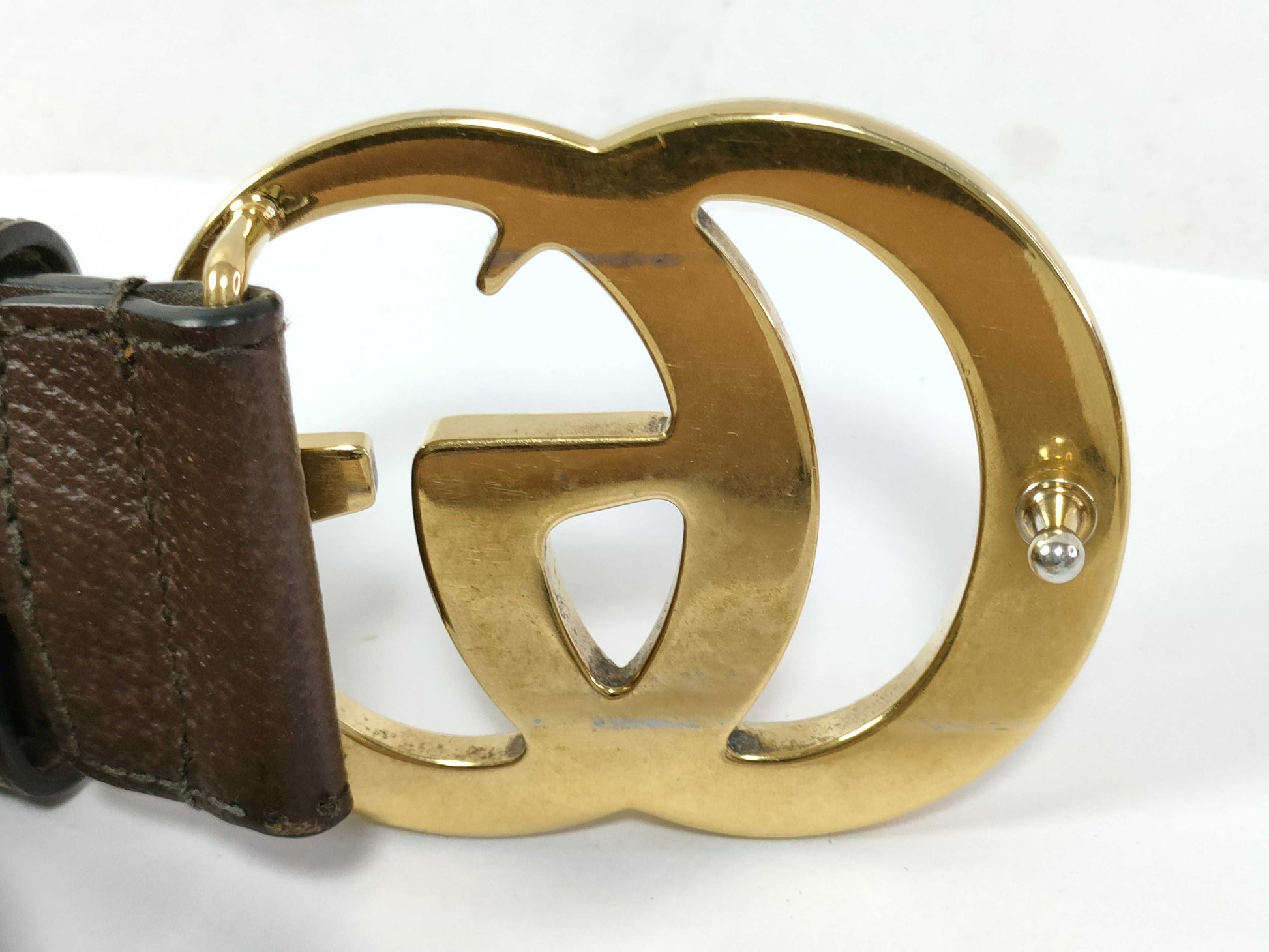 GUCCI Gucci GG Marmont Jumbo GG Belt 400593 Belt