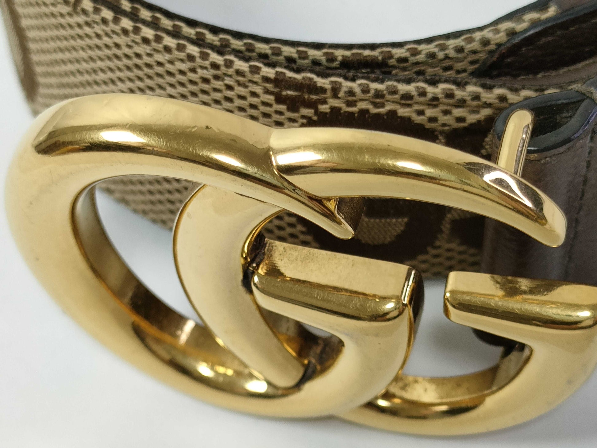 GUCCI Gucci GG Marmont Jumbo GG Belt 400593 Belt