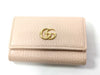 GUCCI GG Marmont Leather Key Case, Pink