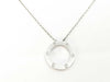 Cartier Love Circle 6PD WG 750 13.2g Necklace 