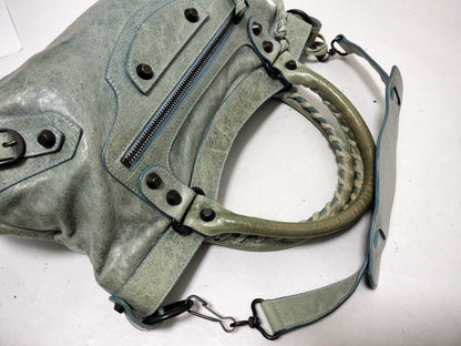 BALENCIAGA The City 2-way handbag, tote bag, shoulder bag, leather The City First THE CITY Classic Handbag