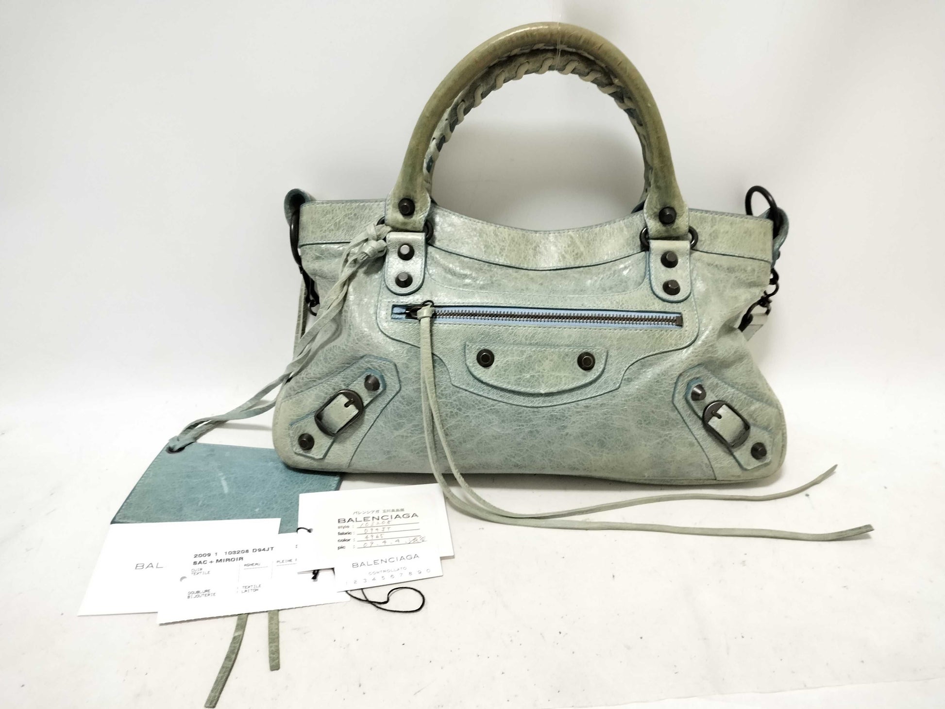 BALENCIAGA The City 2-way handbag, tote bag, shoulder bag, leather The City First THE CITY Classic Handbag