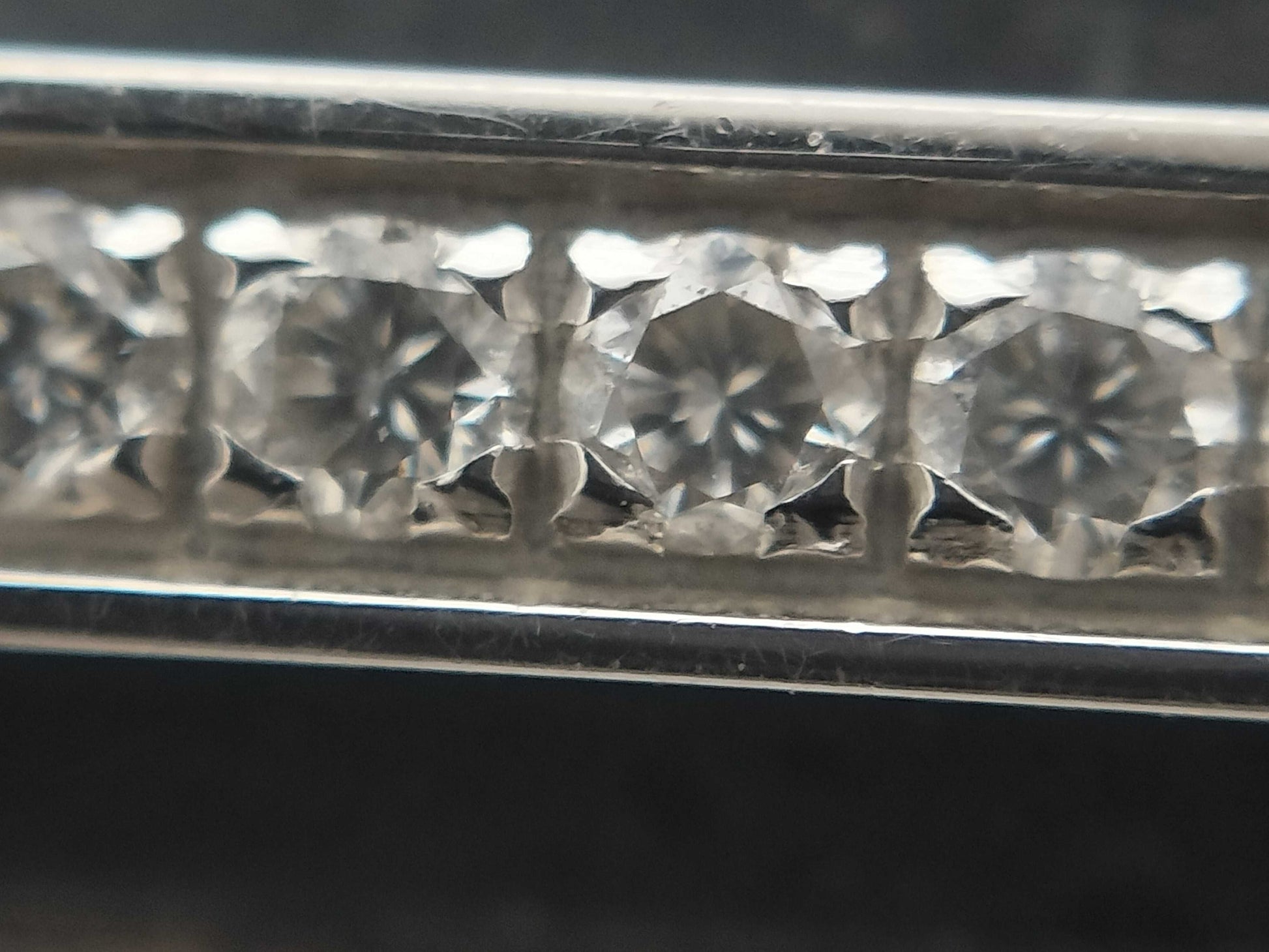 CHAUMET Class One Rubber Diamond Necklace in WG 750 