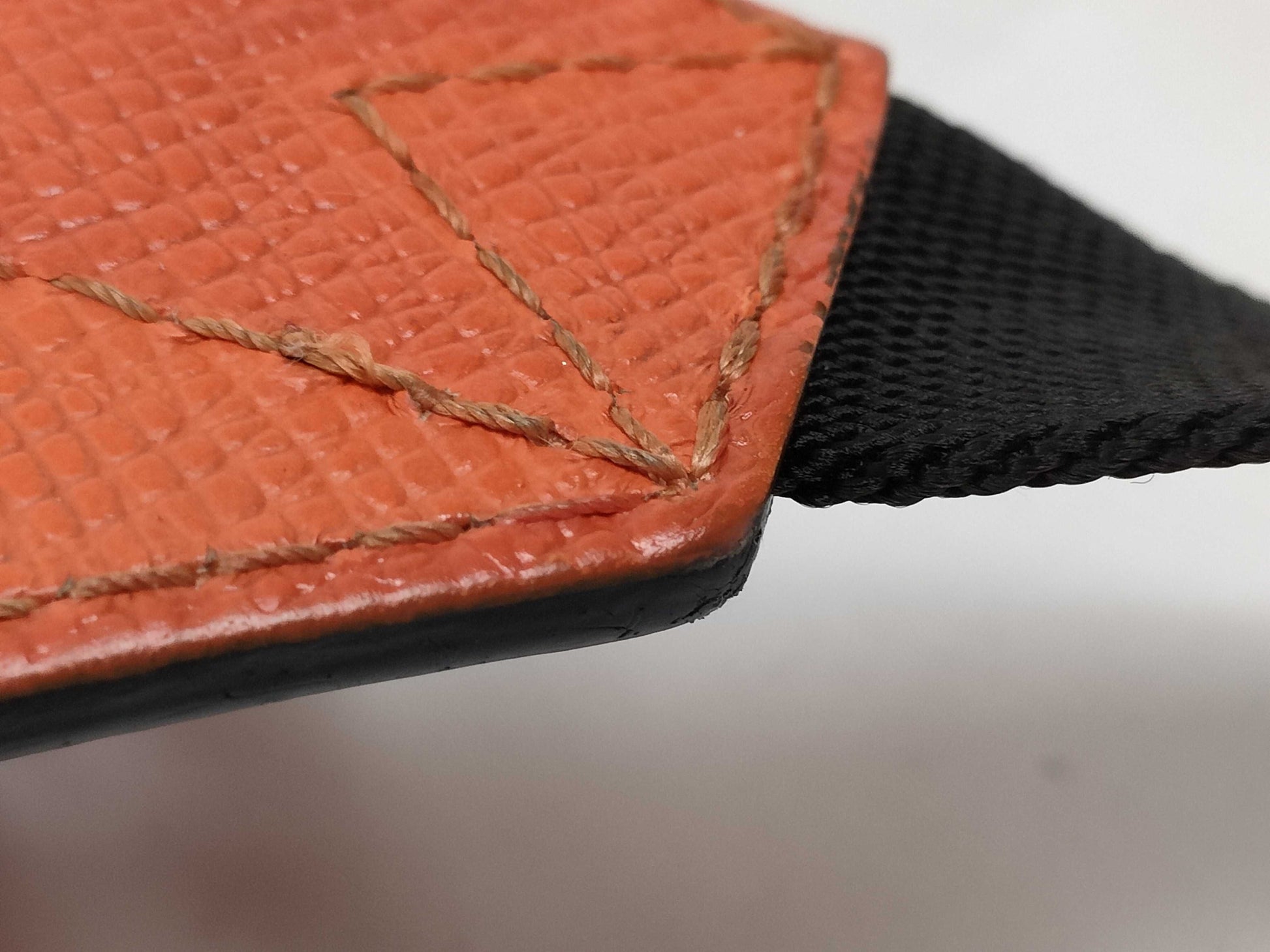 LOUIS VUITTON Taiga Rama Bum Bag Orange Body Bag M30430 Waist Bag