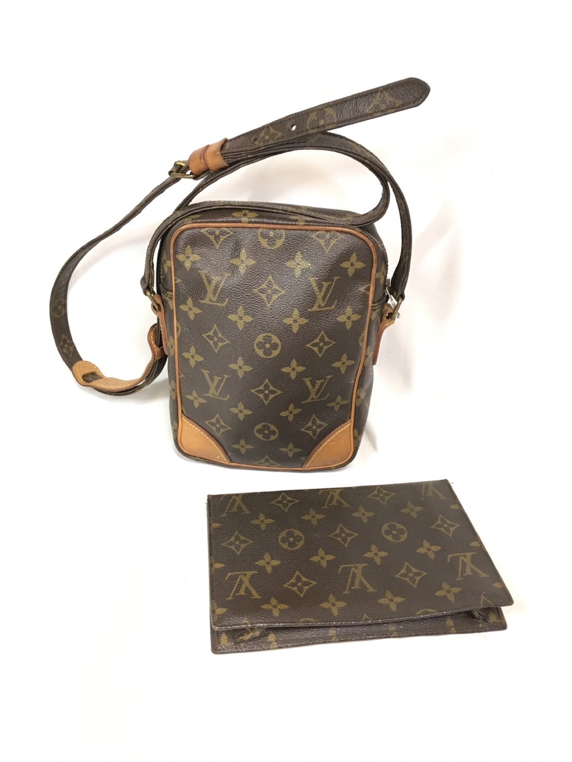 LOUIS VUITTON Monogram Louis Vuitton Shoulder Bag and Handbag Set