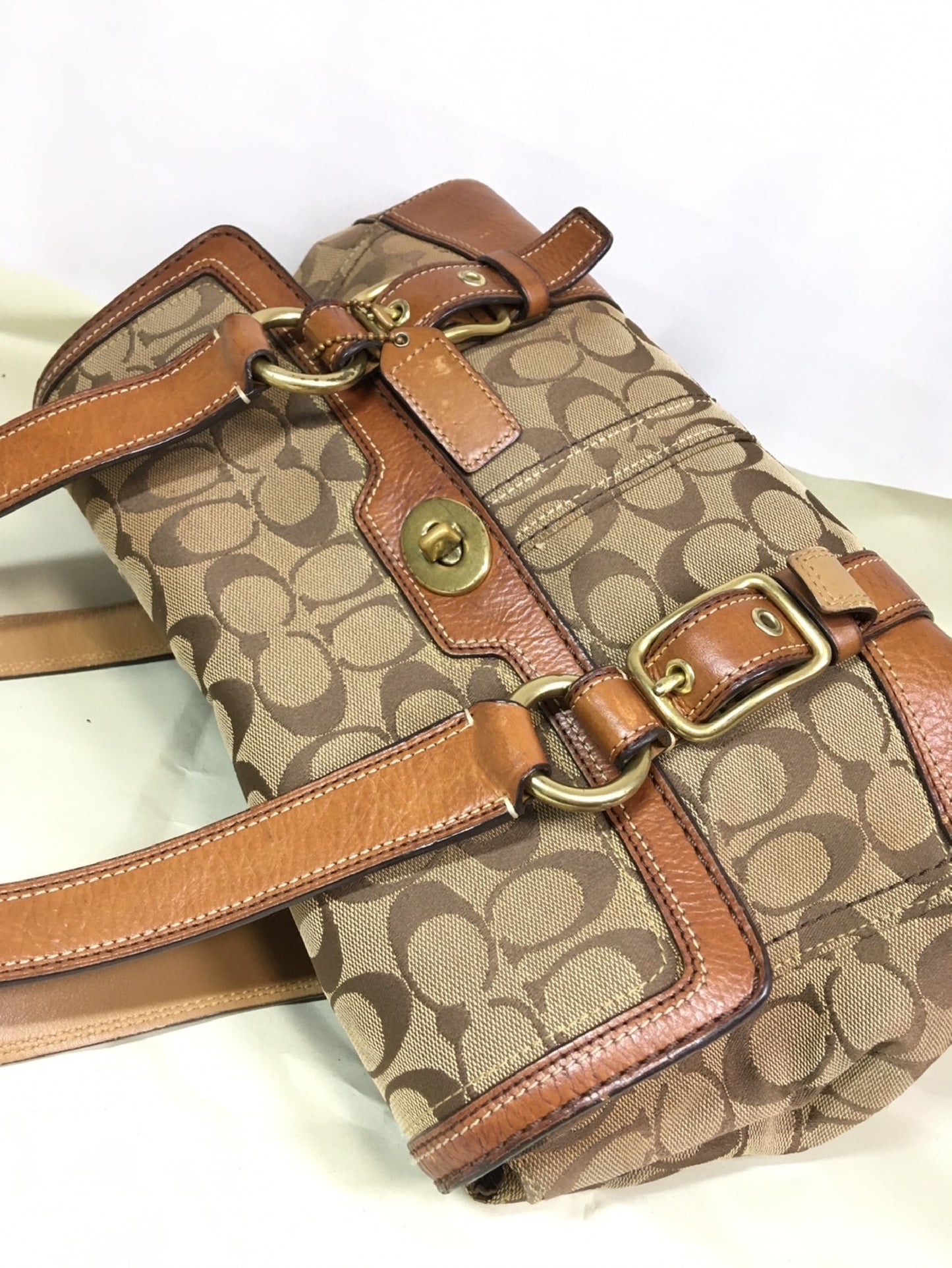 COACH Signature Coach Shoulder Bag Set