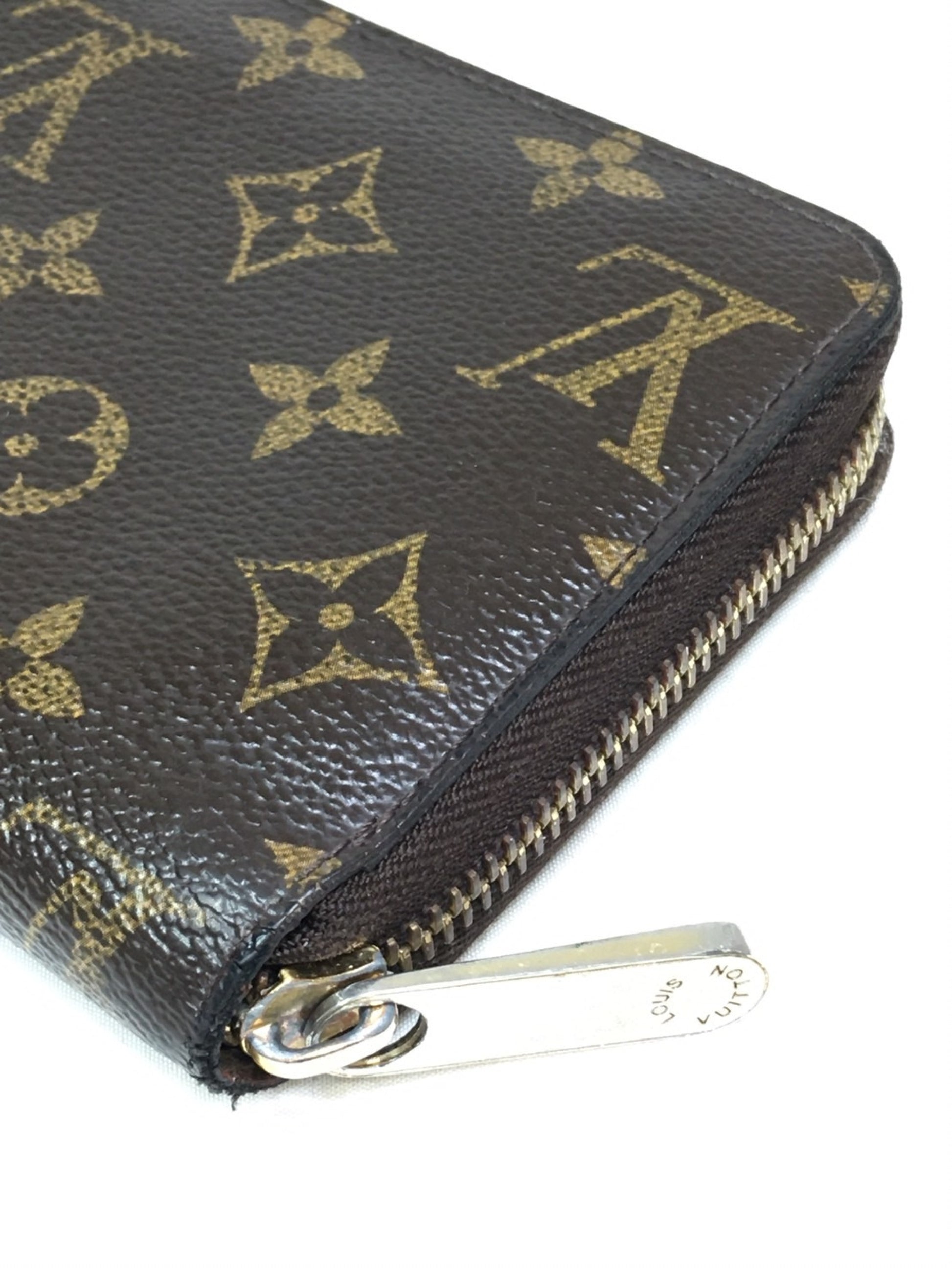 LOUIS VUITTON Monogram Louis Vuitton Monogram Zippy Wallet Long Wallet