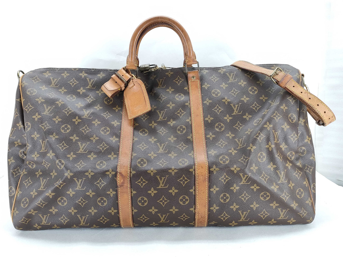 LOUIS VUITTON Monogram LV Keepall Bandouliere 60 Monogram M41412 Boston Bag