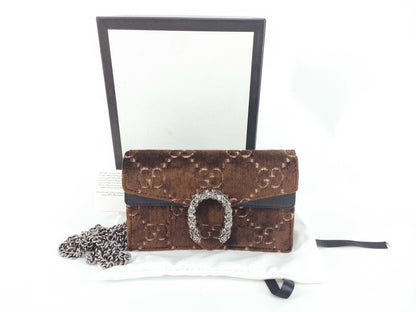 GUCCI GUCCI Dionysus Velvet Chain Shoulder Bag Shoulder Bag