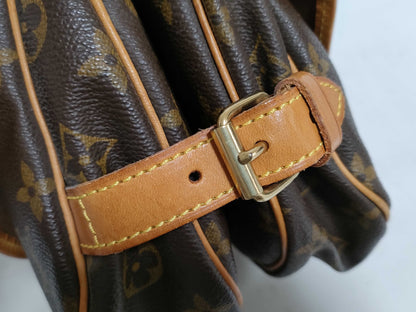 LOUIS VUITTON Monogram Saumur MM M40710/AR1905 Shoulder Bag