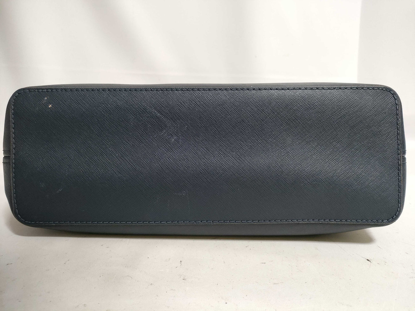 Michael Kors Navy Leather Tote Bag