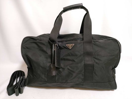 PRADA nylon Boston bag