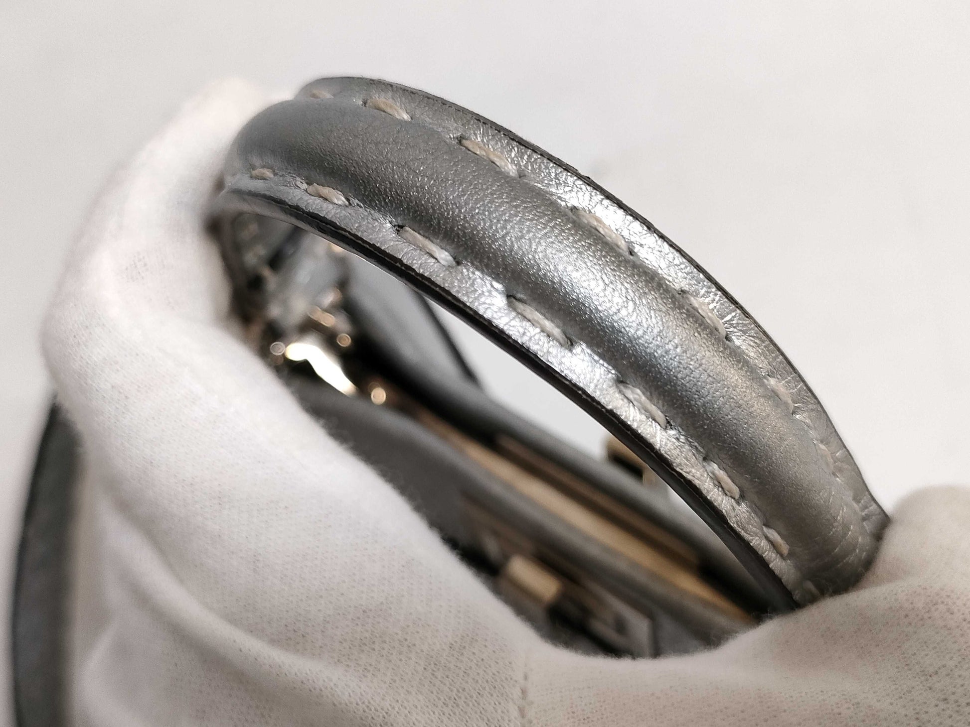 FENDI Peekaboo 2-Way Shoulder Mini Selleria Shoulder Bag