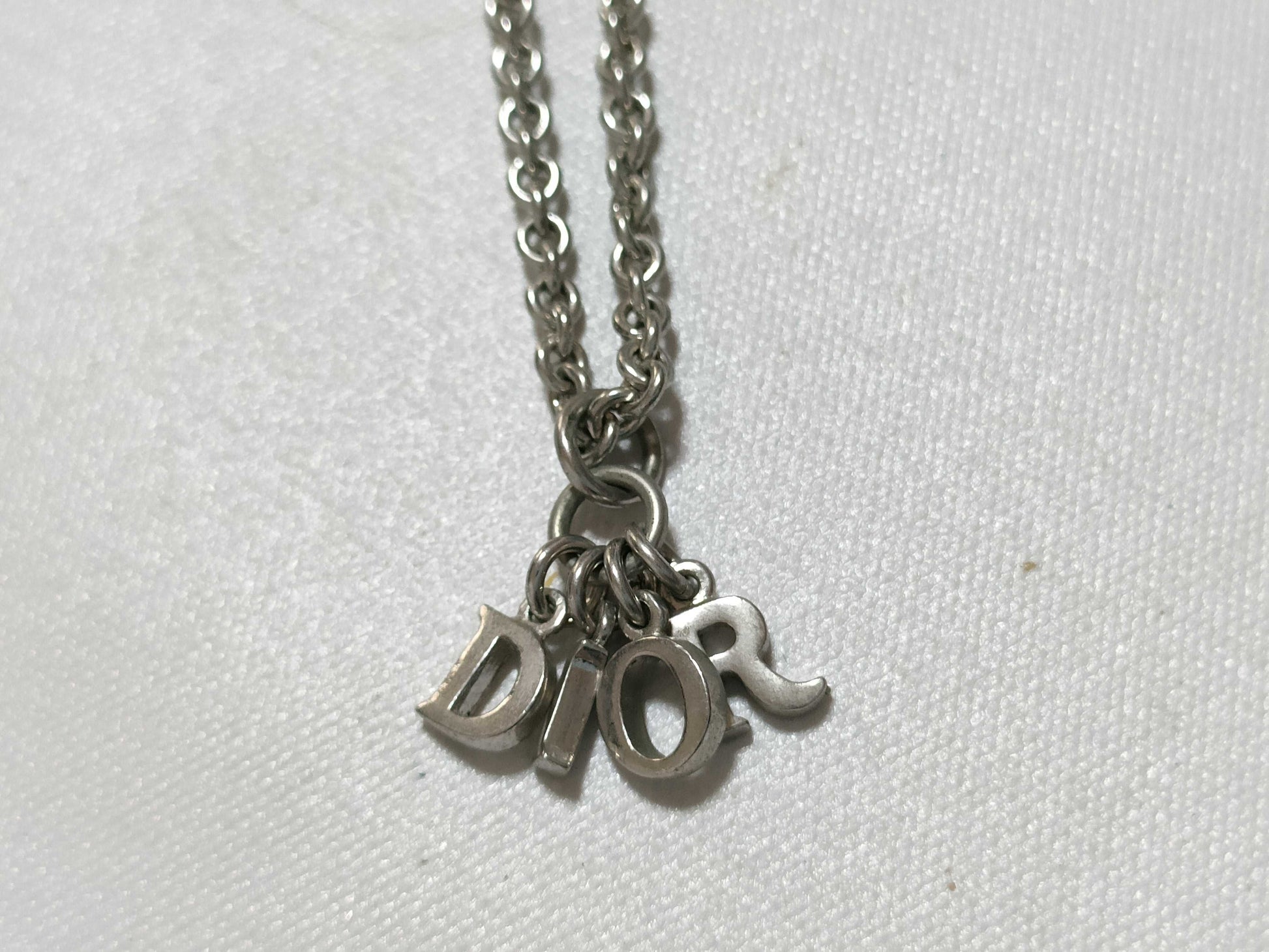 Dior Dior Silver Necklace Necklace