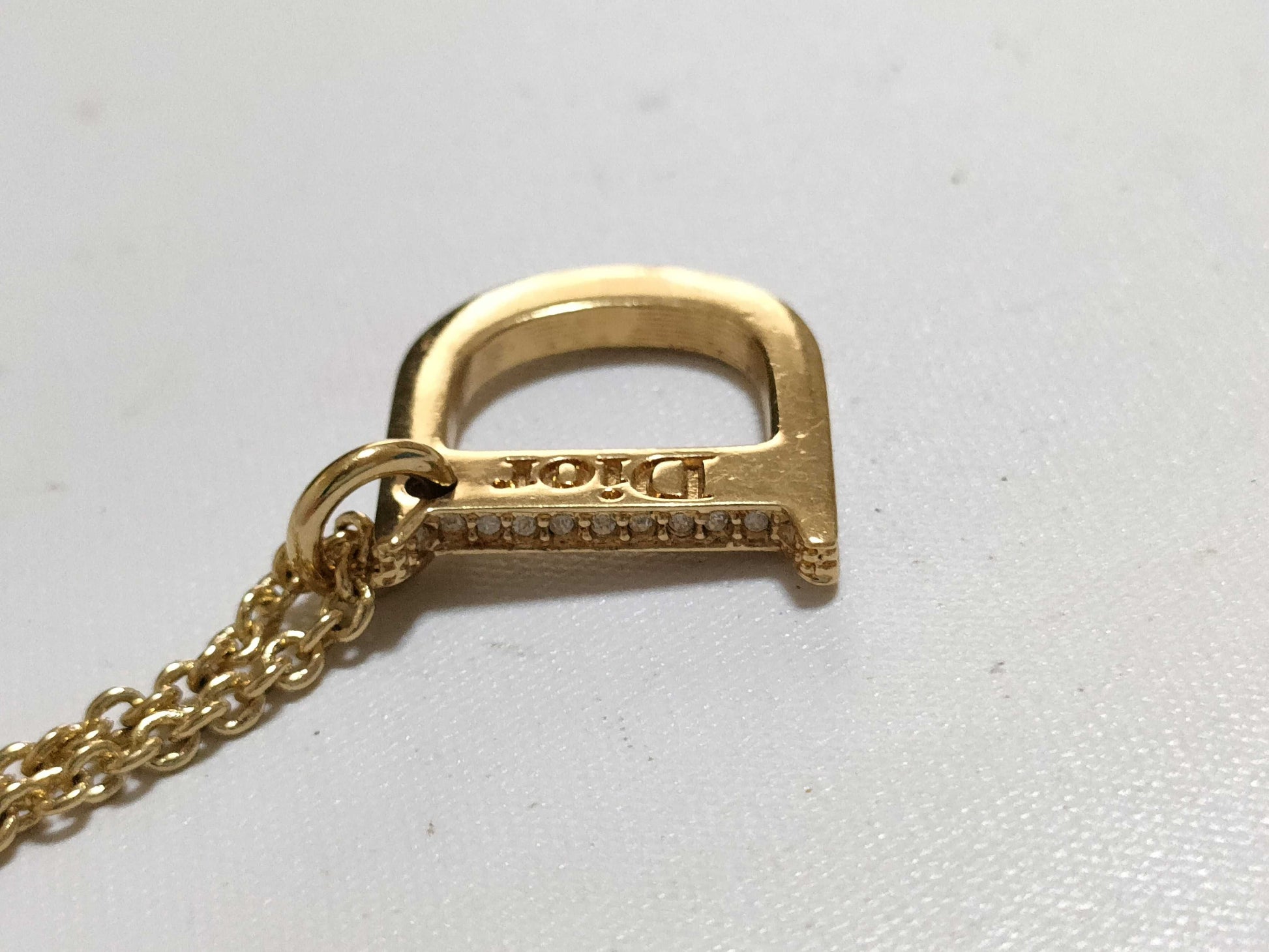 Dior Dior Gold Necklace Necklace