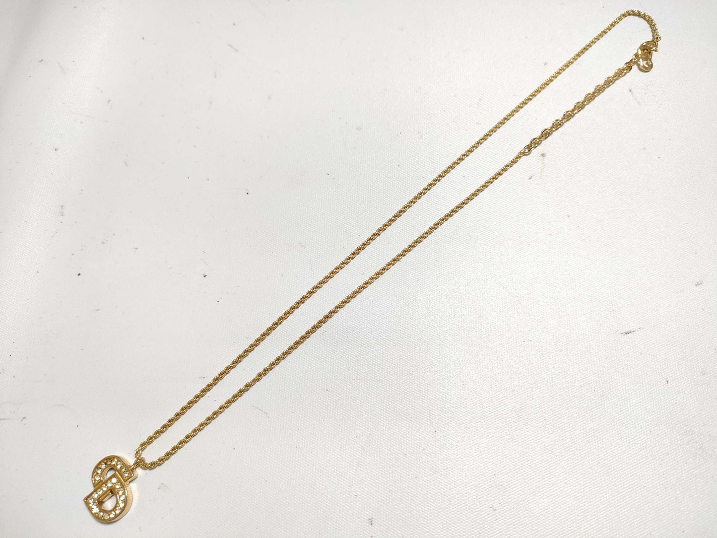 Dior Dior Gold Necklace Necklace