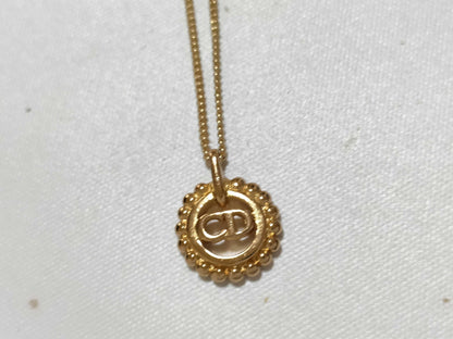 Dior Dior Gold Necklace Necklace