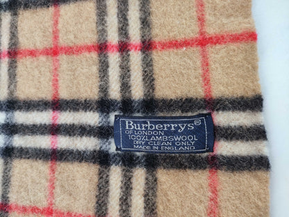 BURBERRY Berberry Check Scarf with Tag Other Accessories