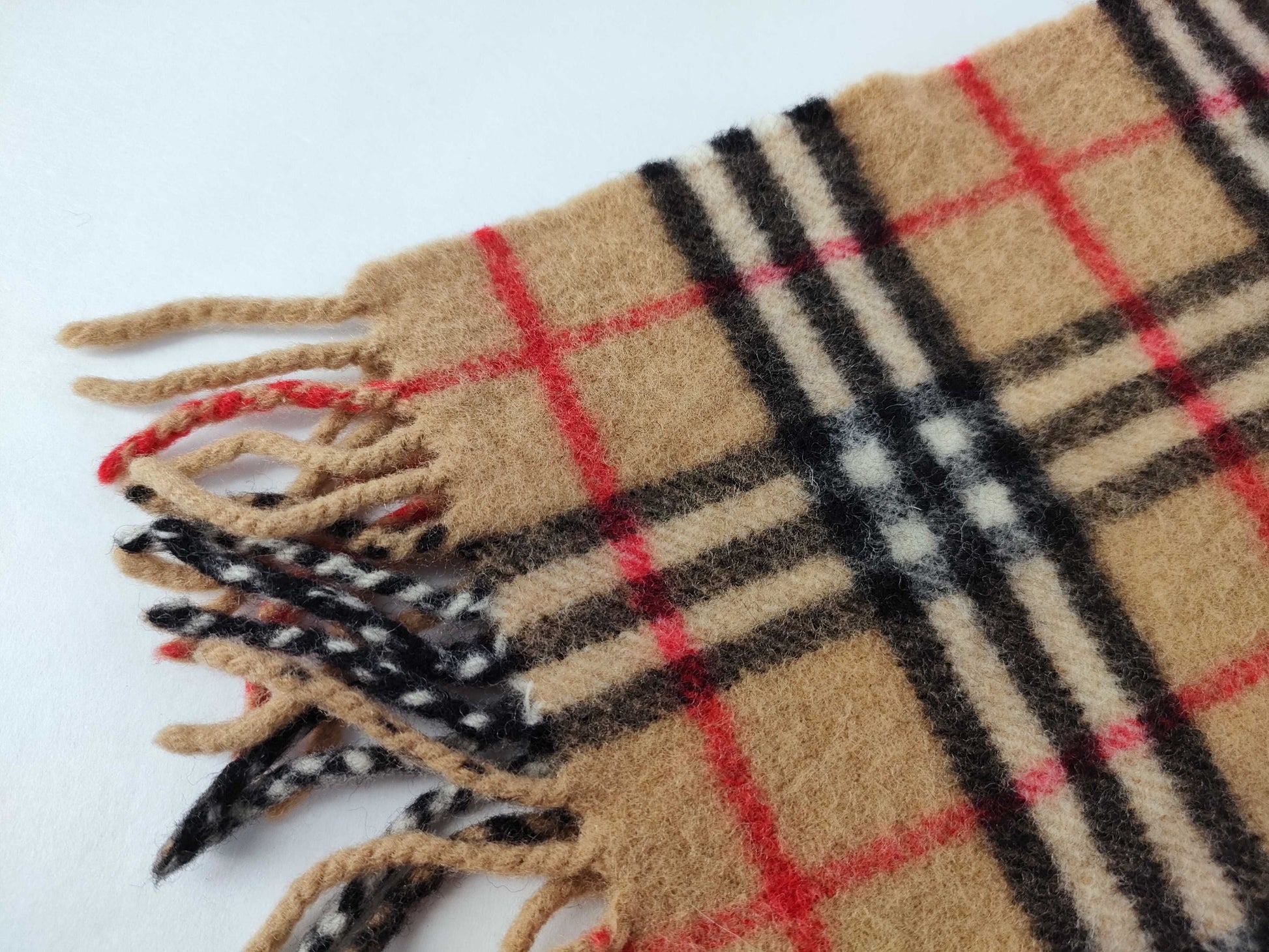 BURBERRY Berberry Check Scarf with Tag Other Accessories