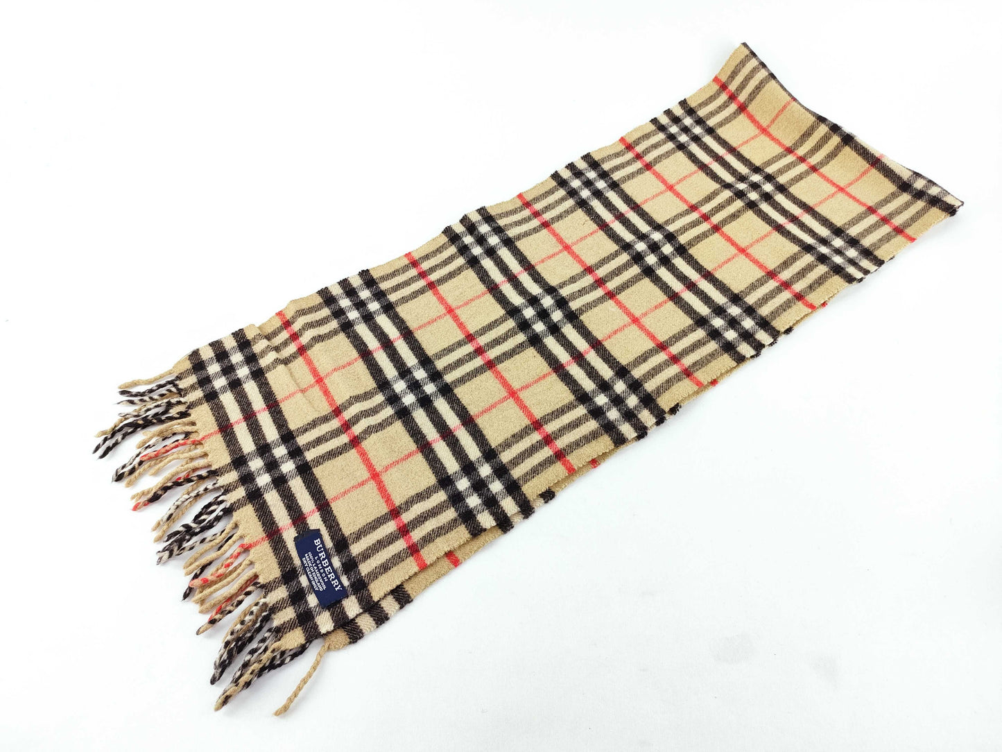 BURBERRY Berberry Check Scarf with Tag Other Accessories