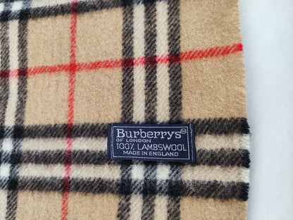 BURBERRY Berberry Check Scarf with Tag Other Accessories