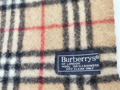 BURBERRY Berberry Check Scarf with Tag Other Accessories