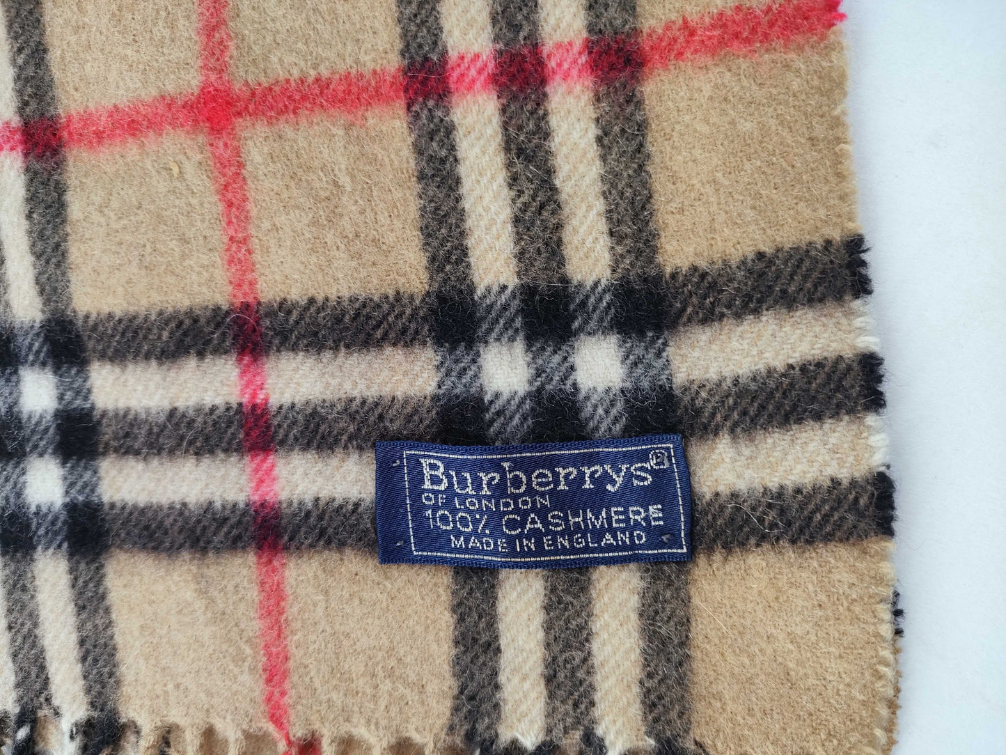 BURBERRY Berberry Check Scarf with Tag Other Accessories