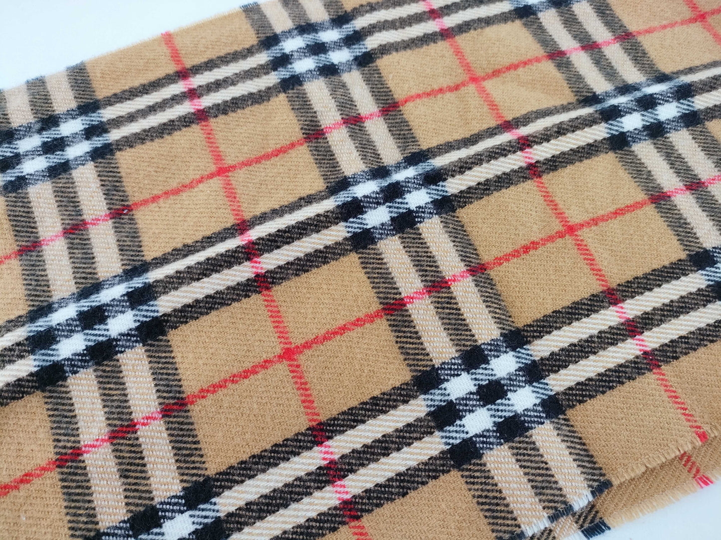 BURBERRY Berberry Check Scarf with Tag Other Accessories
